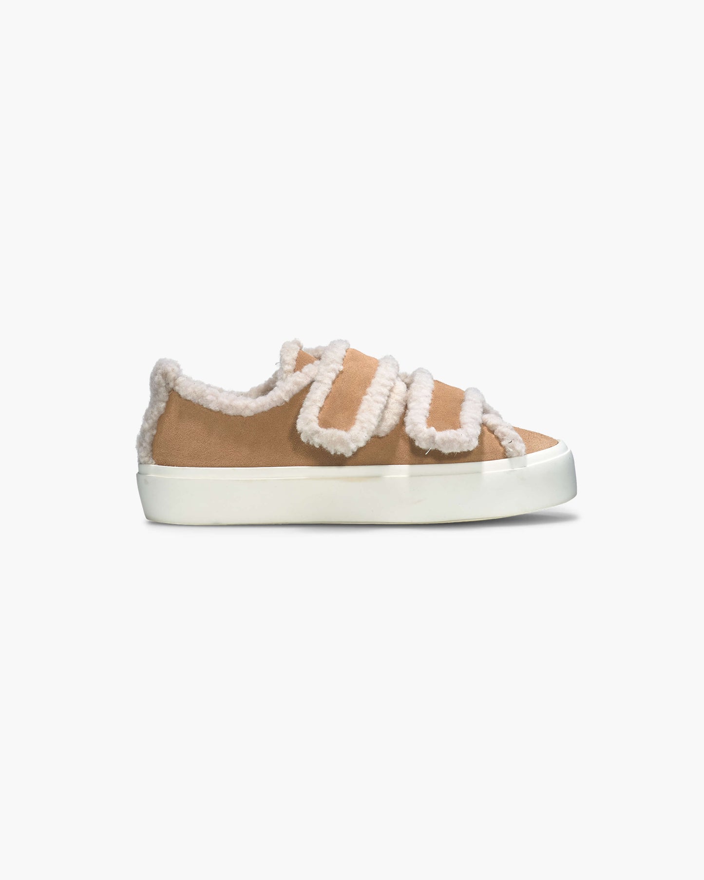 SHEARLING LOW VELCRO SNEAKER