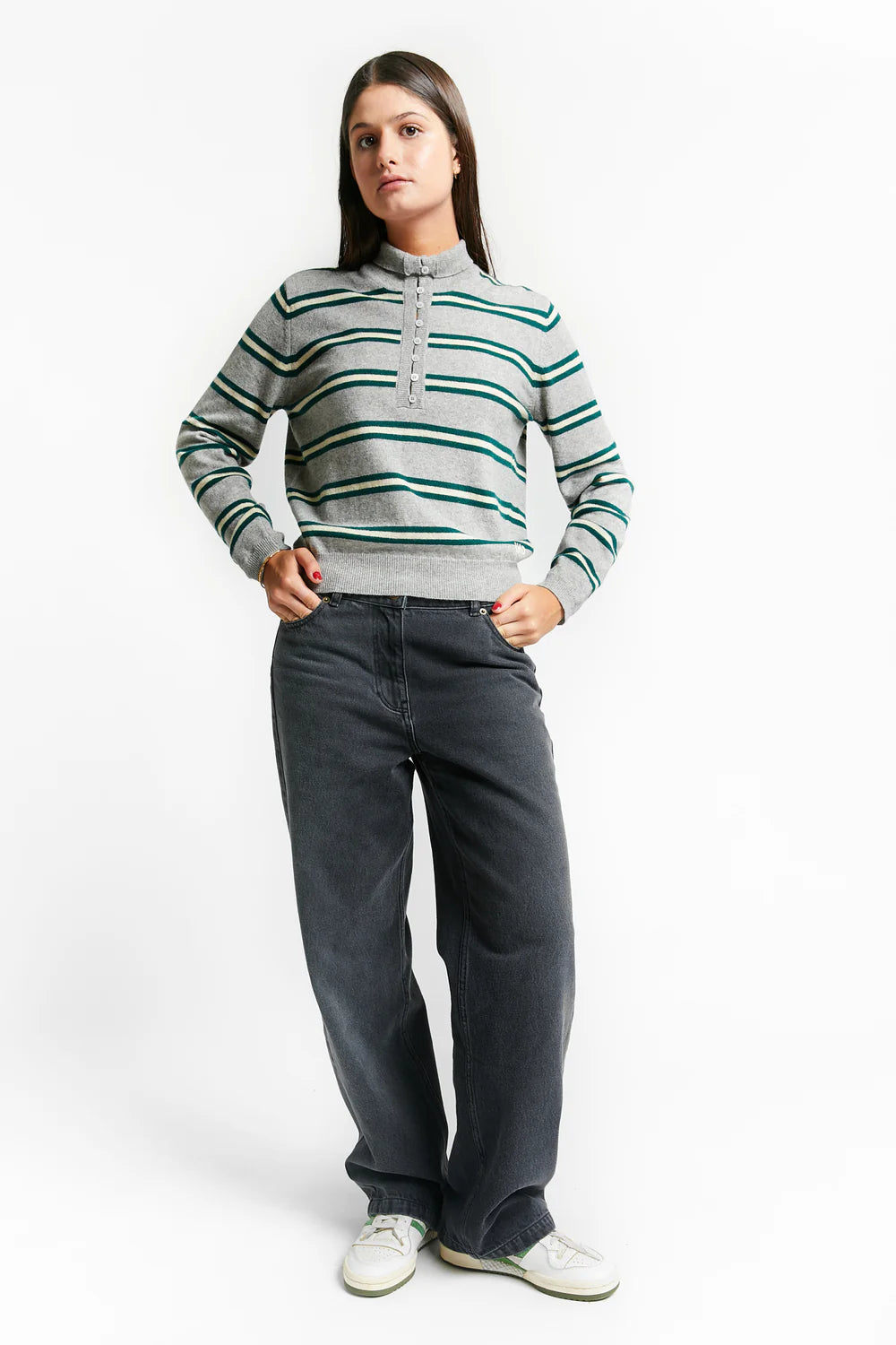 LIGHTWEIGHT PULLOVER STRIPES