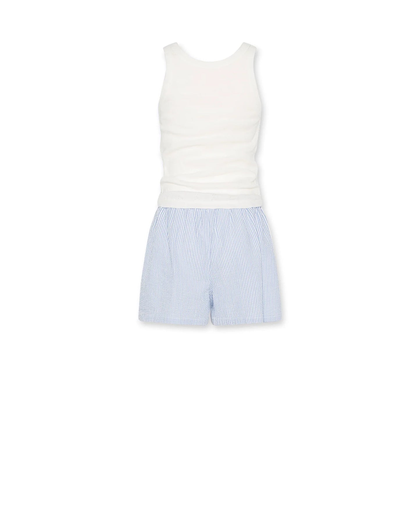 LA PAJAMAS SHORTS+TOP G