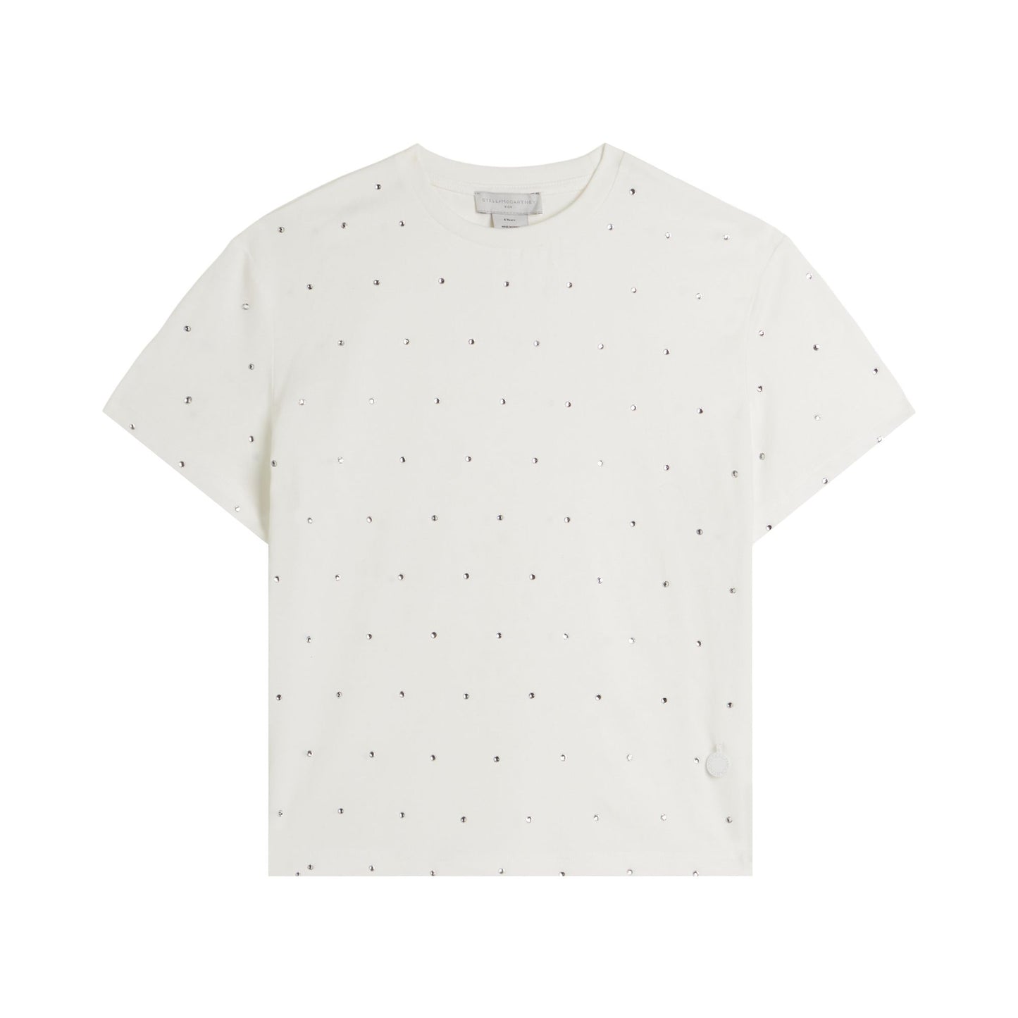 T-SHIRT WITH GLITTER STONES