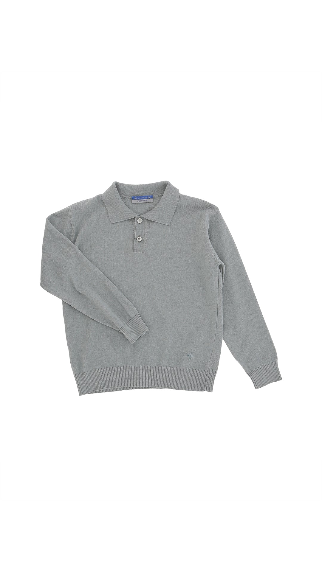 KNITTED POLO SWEATER