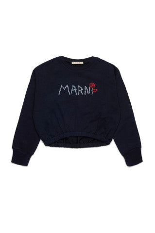 SWEATSHIRT WITH STITCH LOGO
