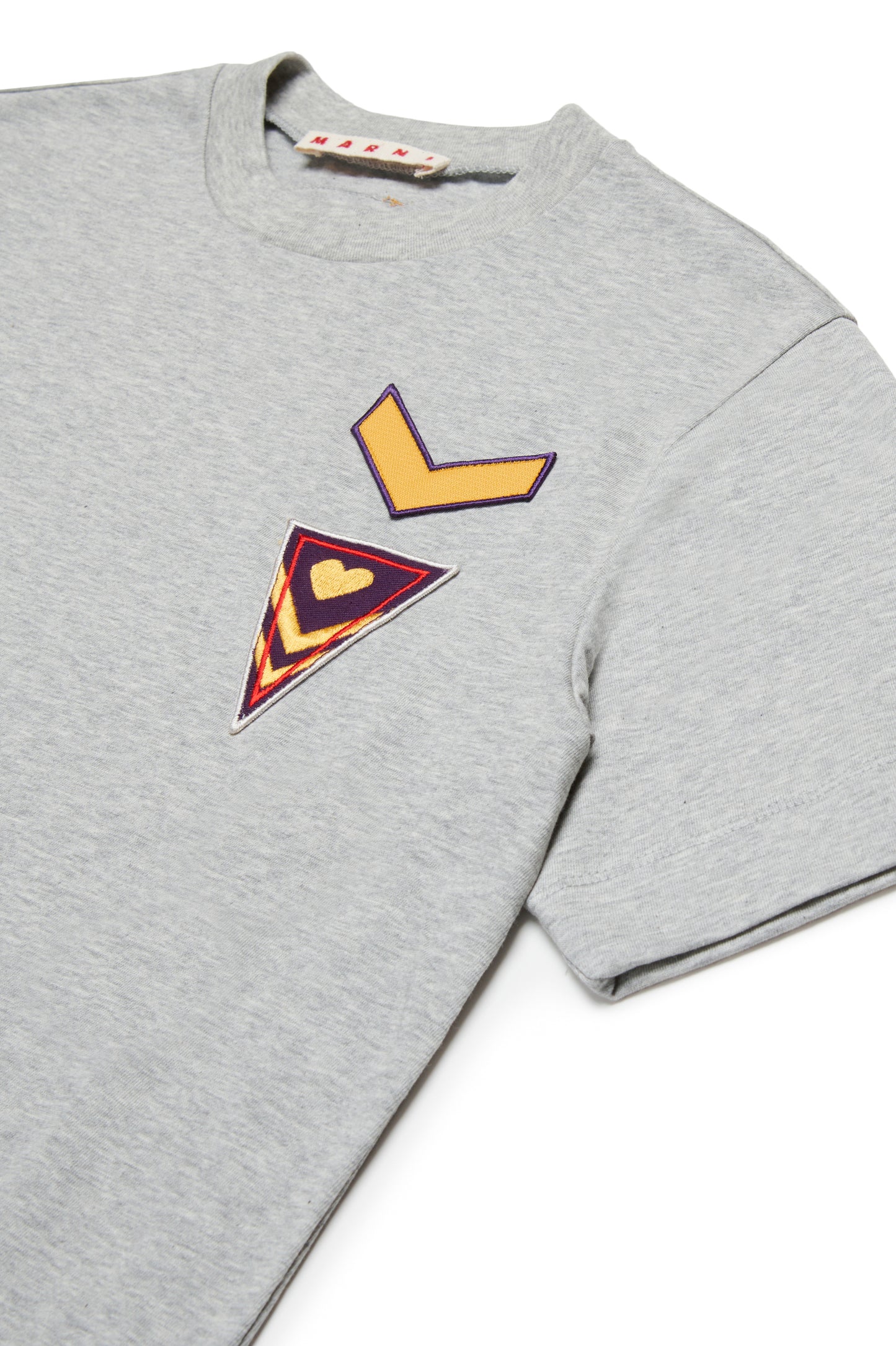T-SHIRT WITH PATCHES
