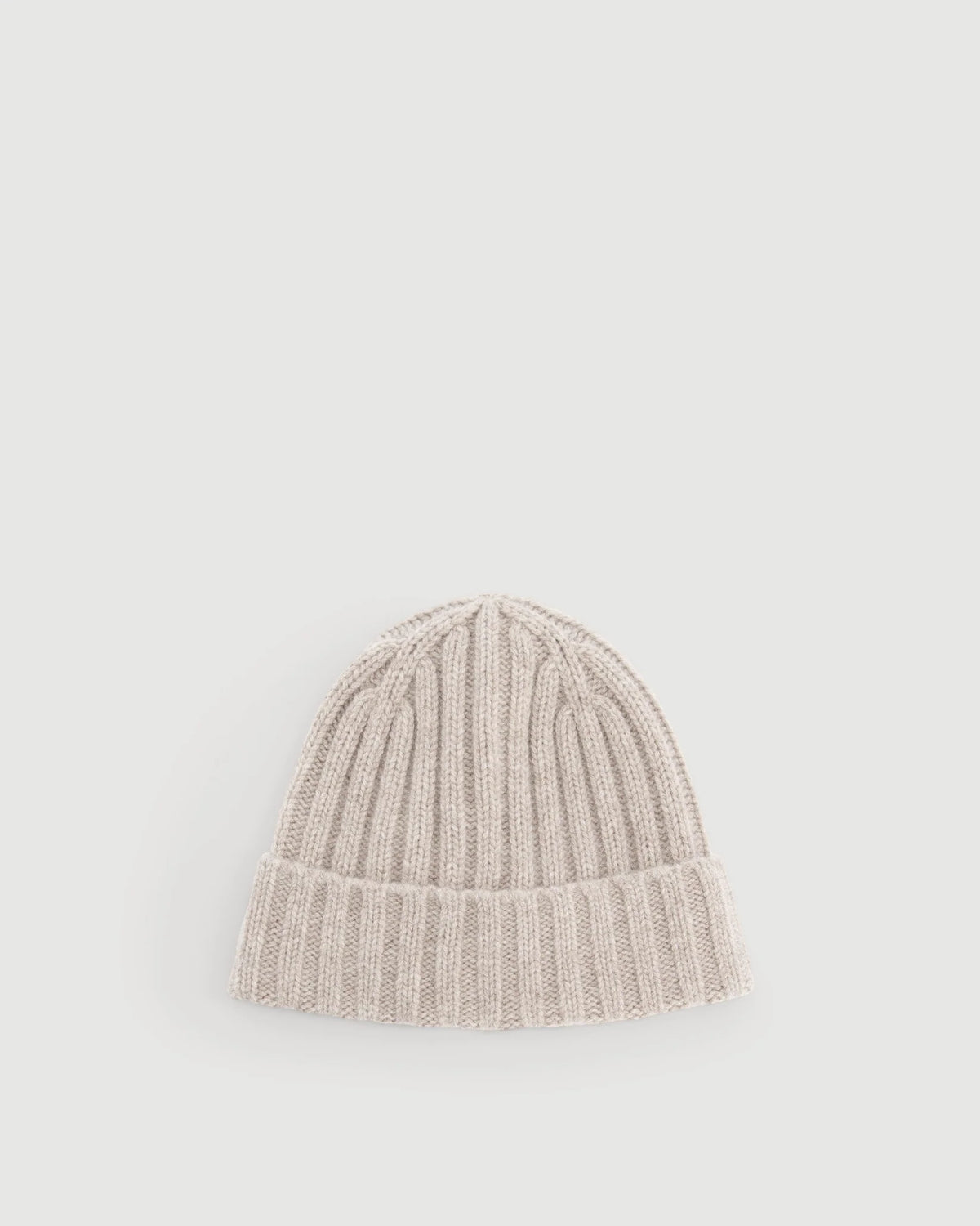 KNITTED CASHMERE BEANIE