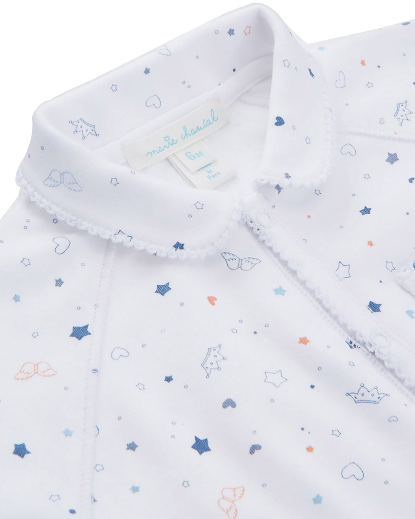 STARS & CROWN SLEEPSUIT