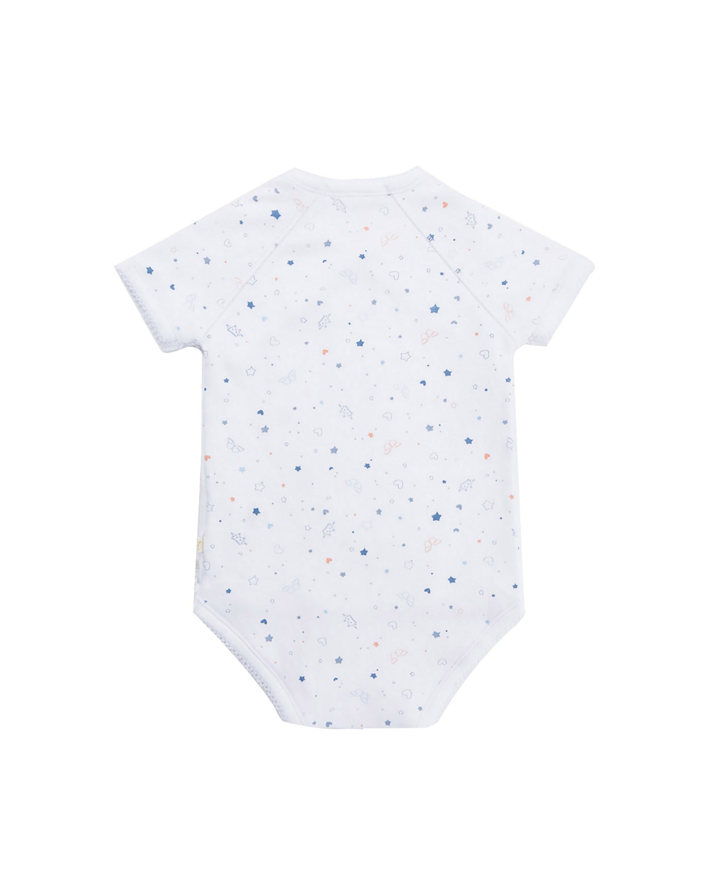 STARS & CROWN WRAP ONESIE