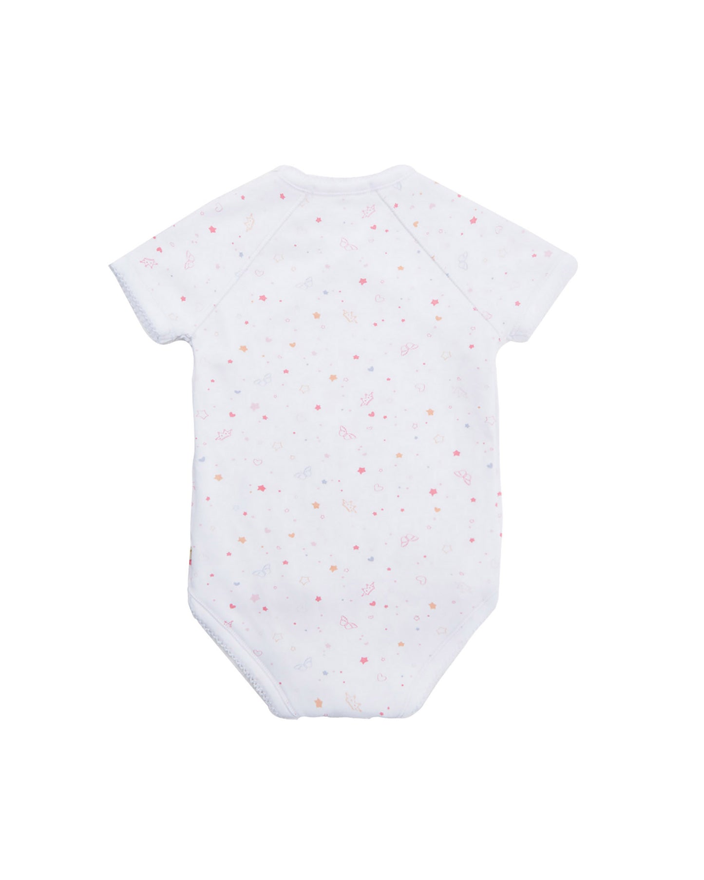 STARS & CROWN WRAP ONESIE