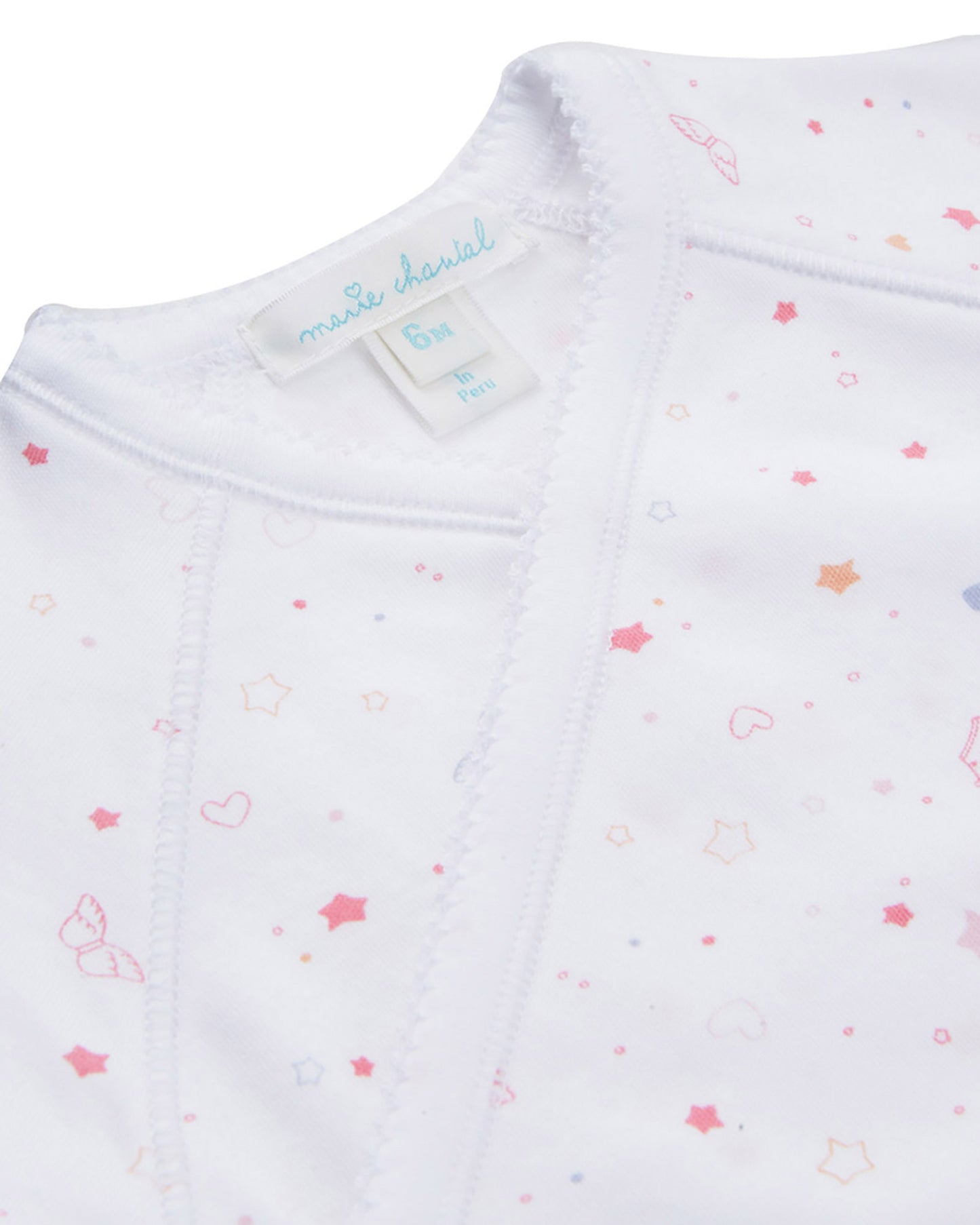 STARS & CROWN WRAP ONESIE