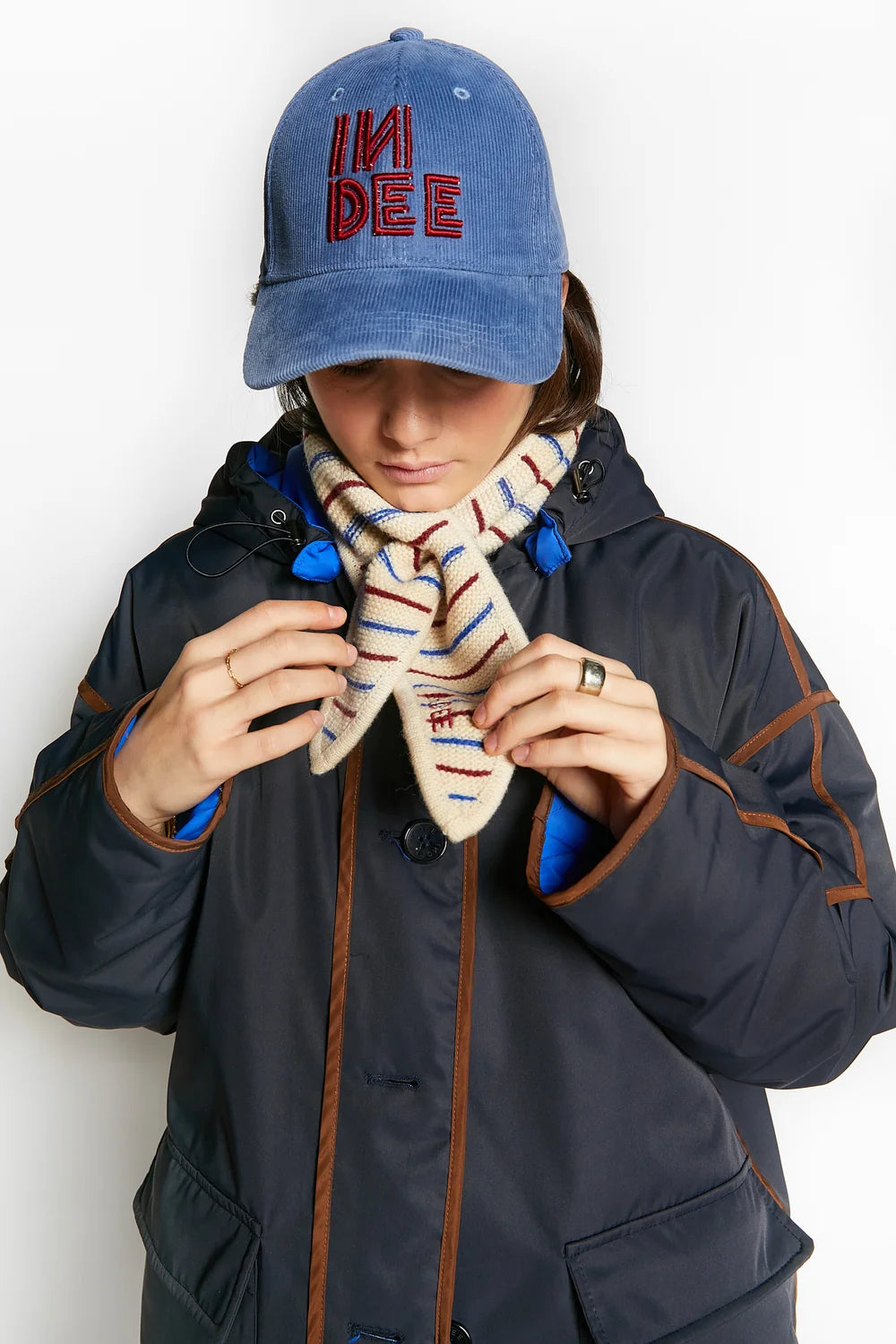 STRIPED SCARF