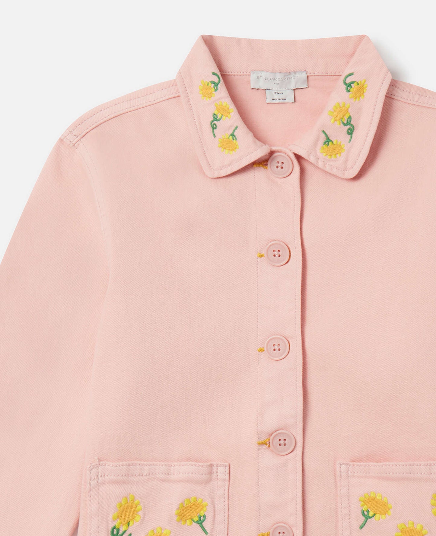 JACKET WITH SUNFLOWERS