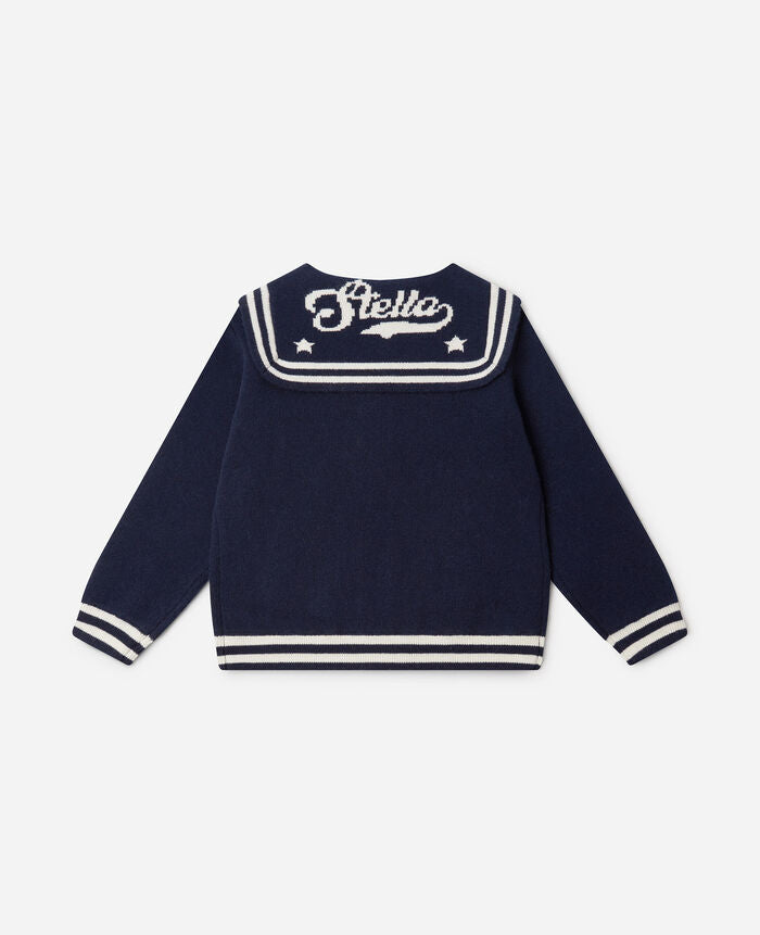 CARDIGAN WITH SAILOR COLLAR