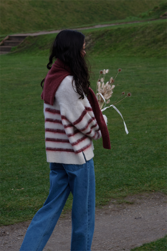 G VERONA STRIPE SWEATER