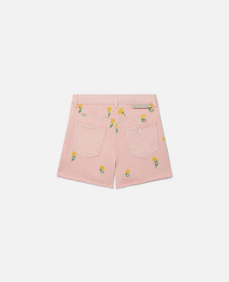 SHORTS WITH SUNFLOWERS