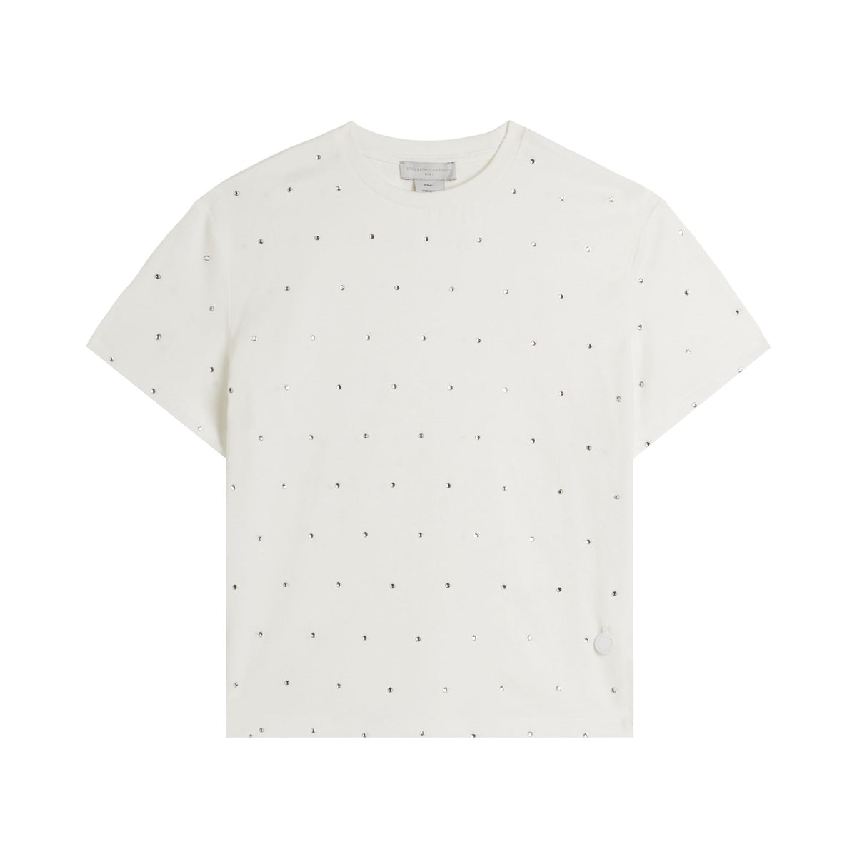 T-SHIRT WITH GLITTER STONES
