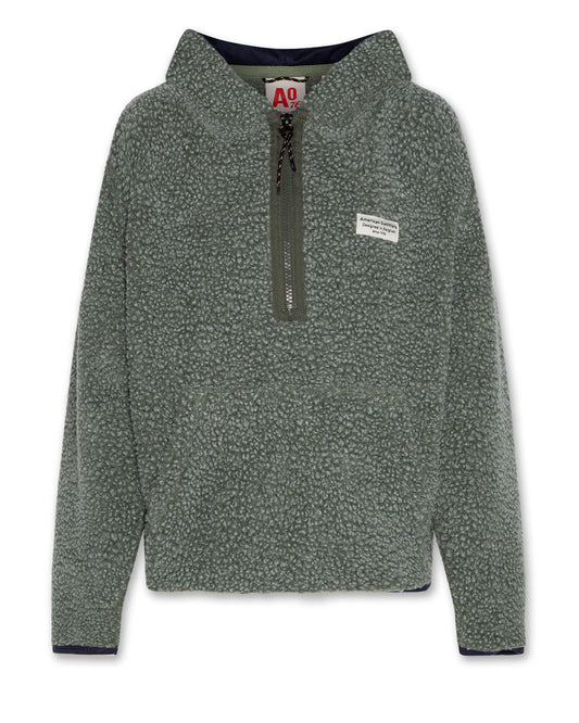 WALLIS HOODED FUR FLEECE