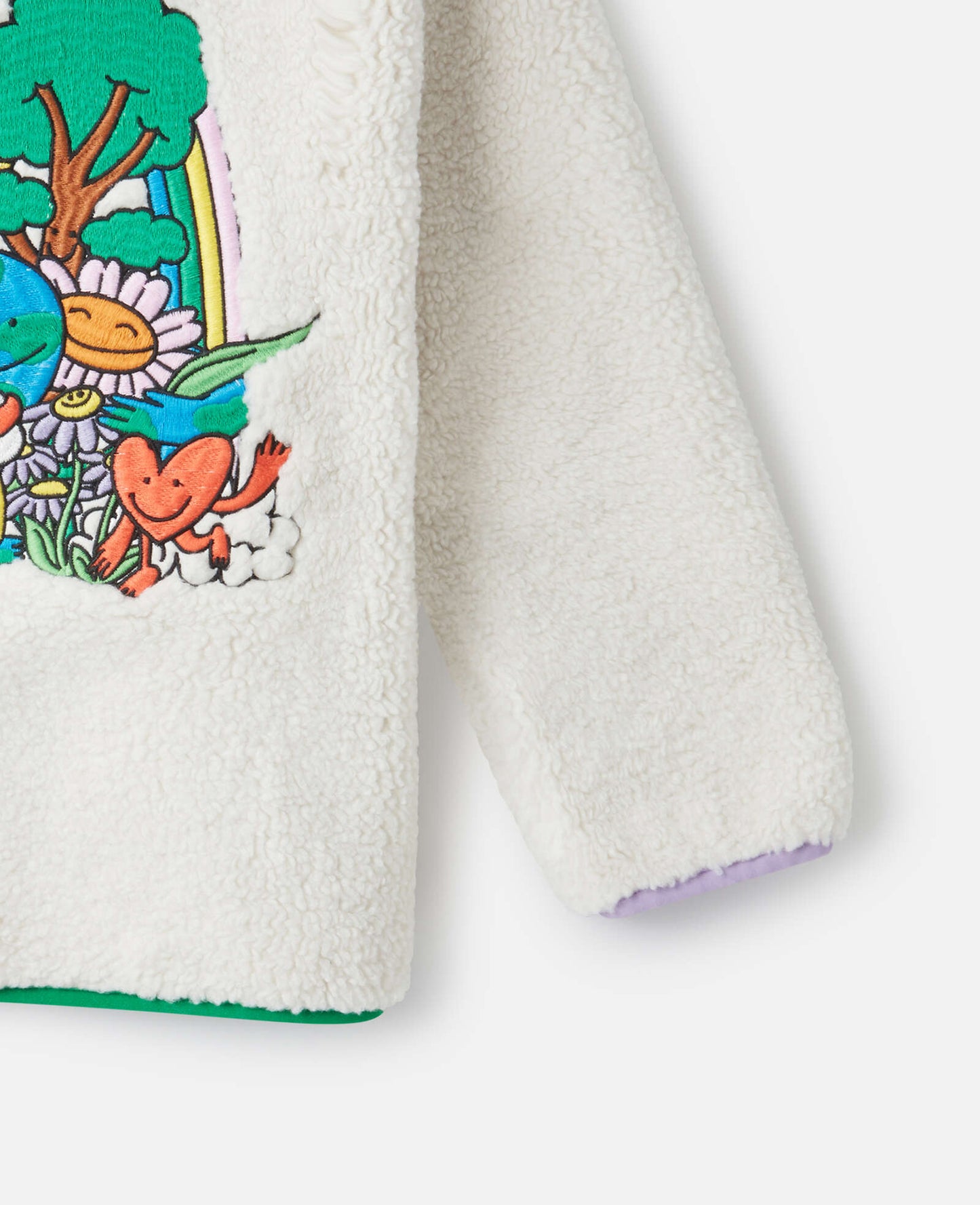 HAPPY FLOWERS FLEECE