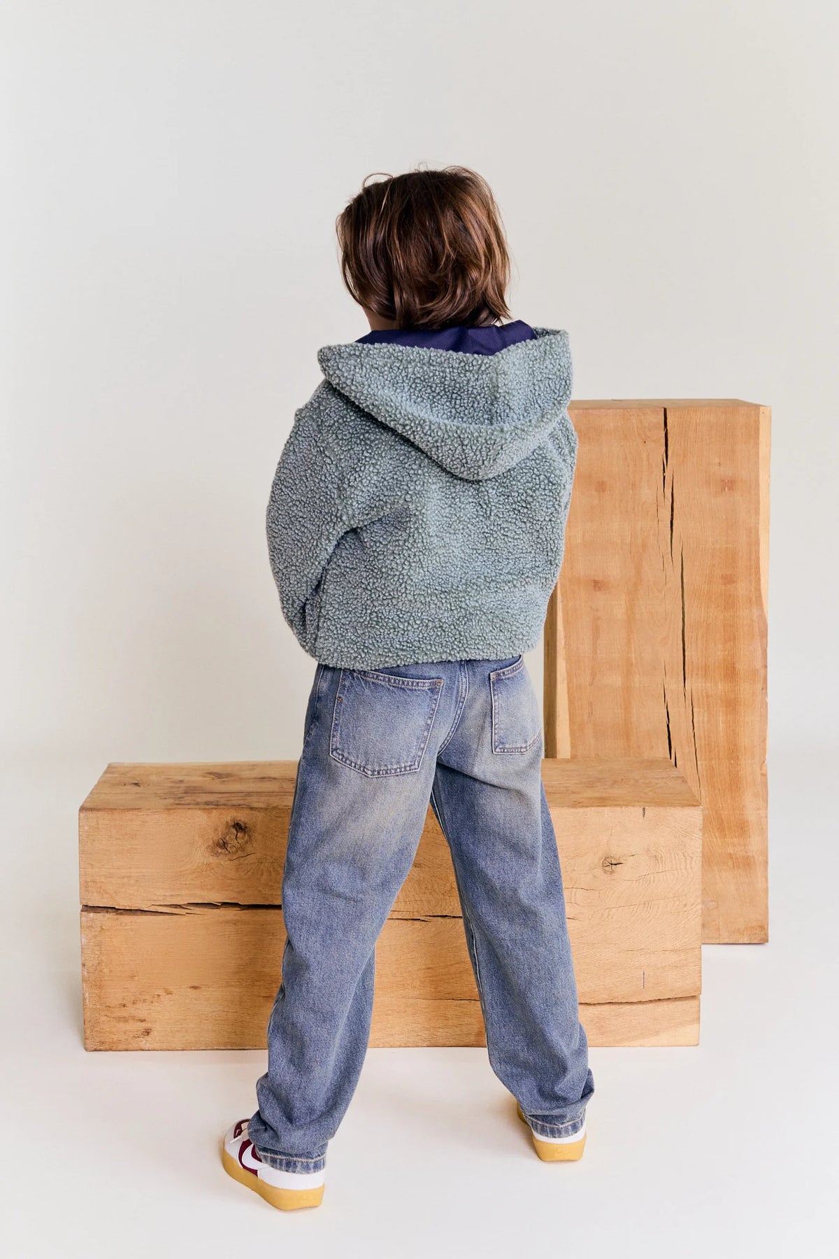 WALLIS HOODED FUR FLEECE