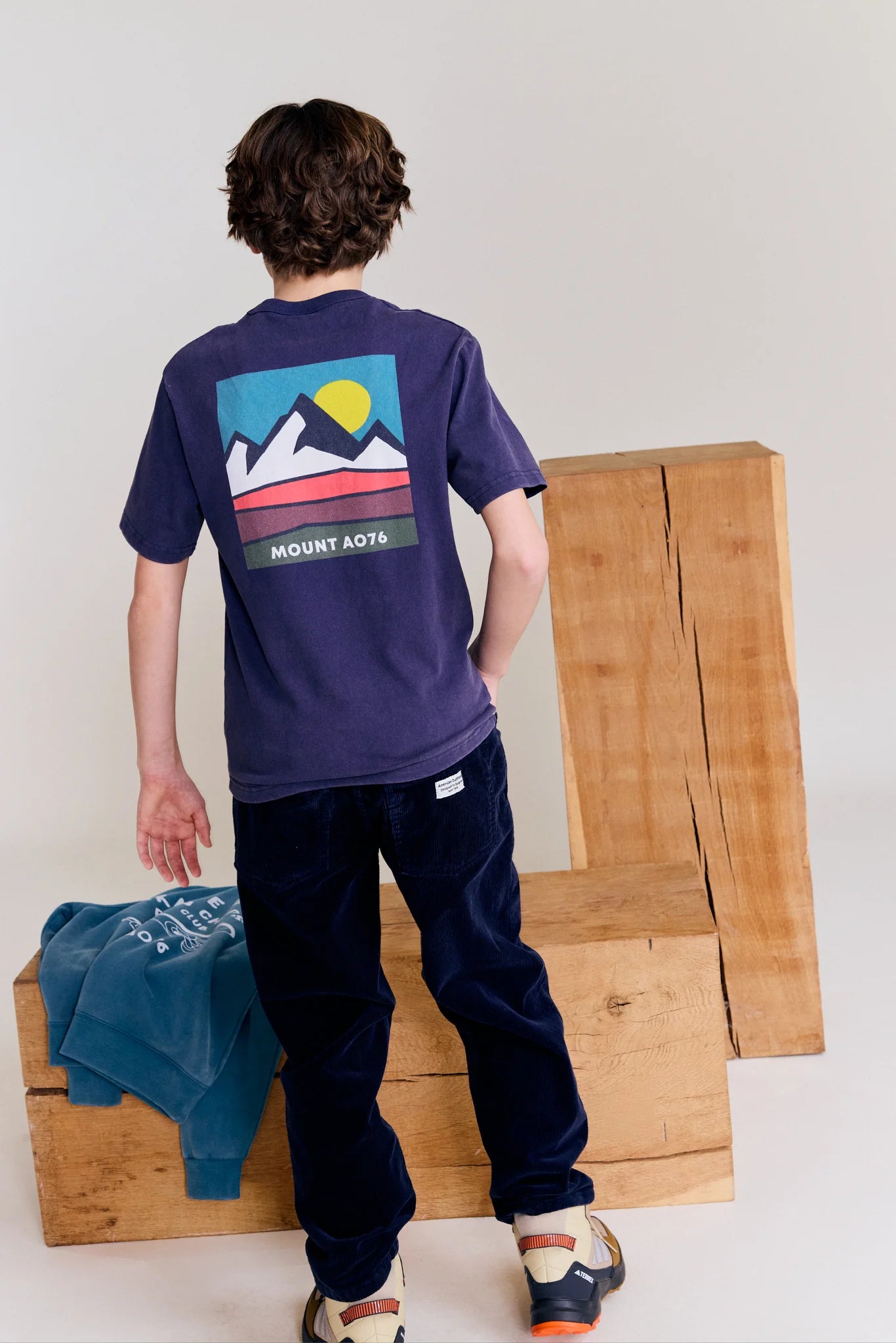 TERRY T-SHIRT MOUNT BACK