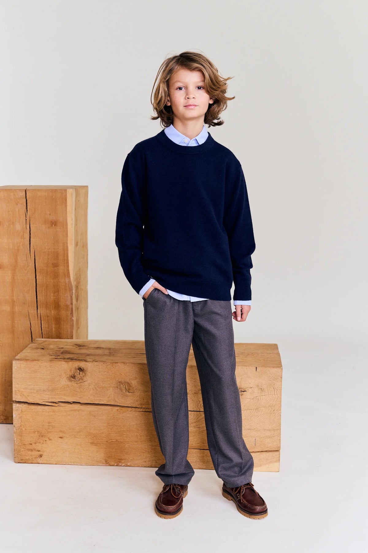 NOAH CASHMERE C-NECK OL