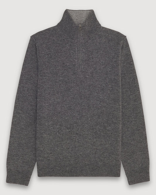 CASHMERE KNITTED TRUCKER