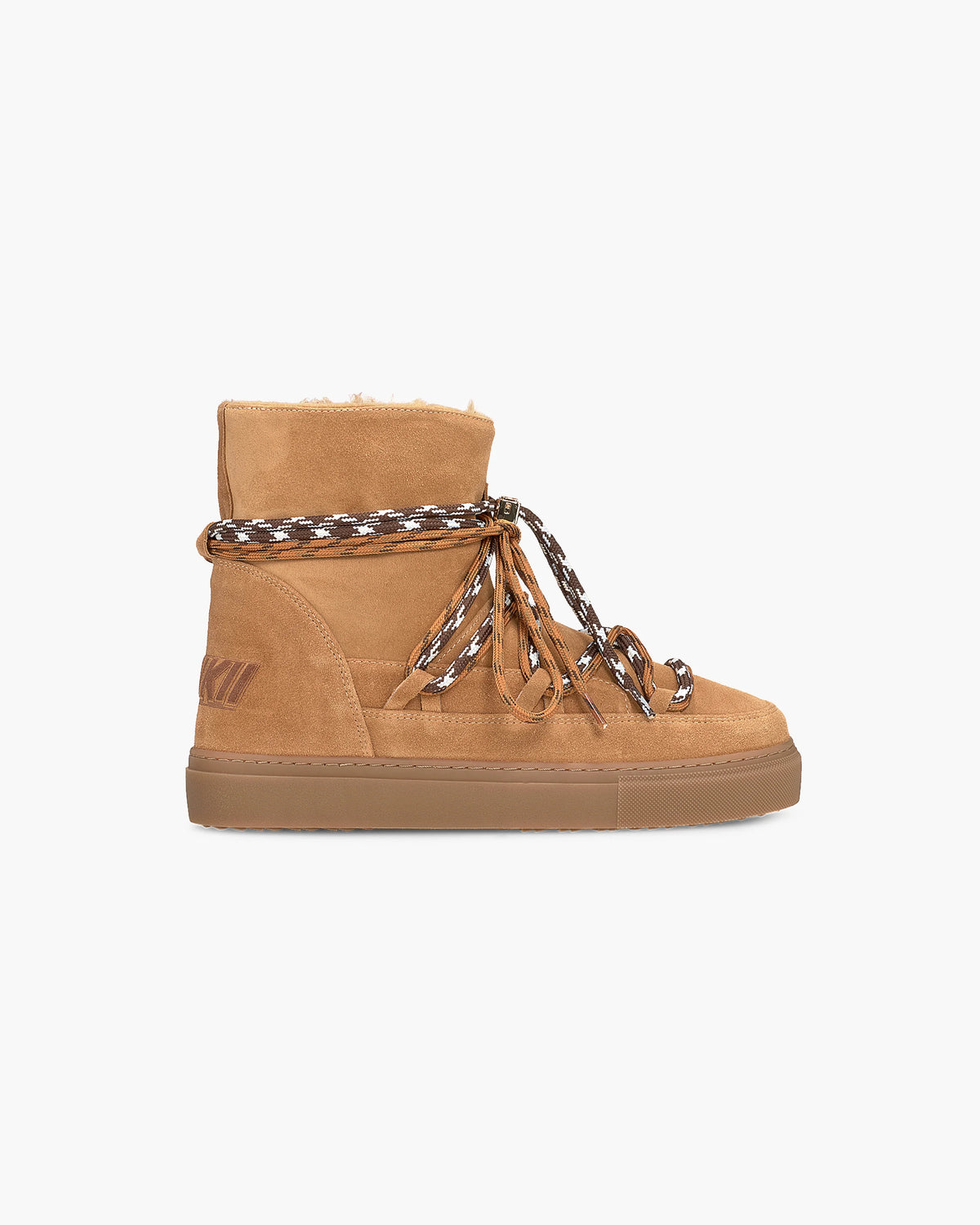 SUEDE DOUBLE TIE SNEAKER