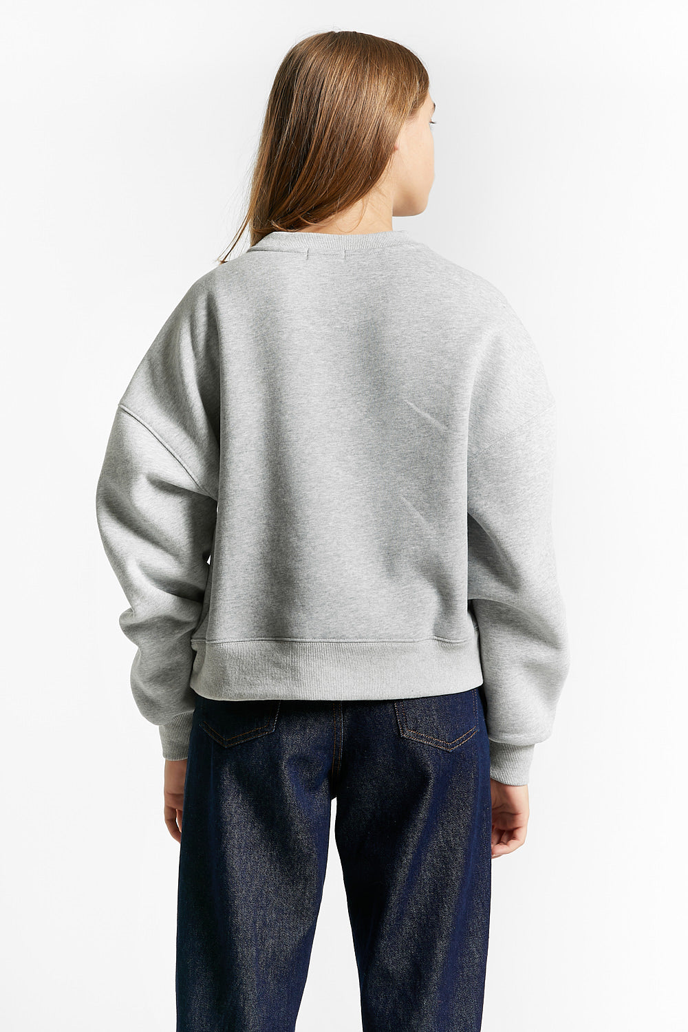 BASIC SWEATER WITH LOGO
