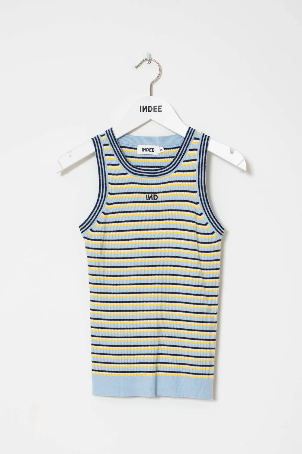 KNITTED TANK TOP WITH STRIPES