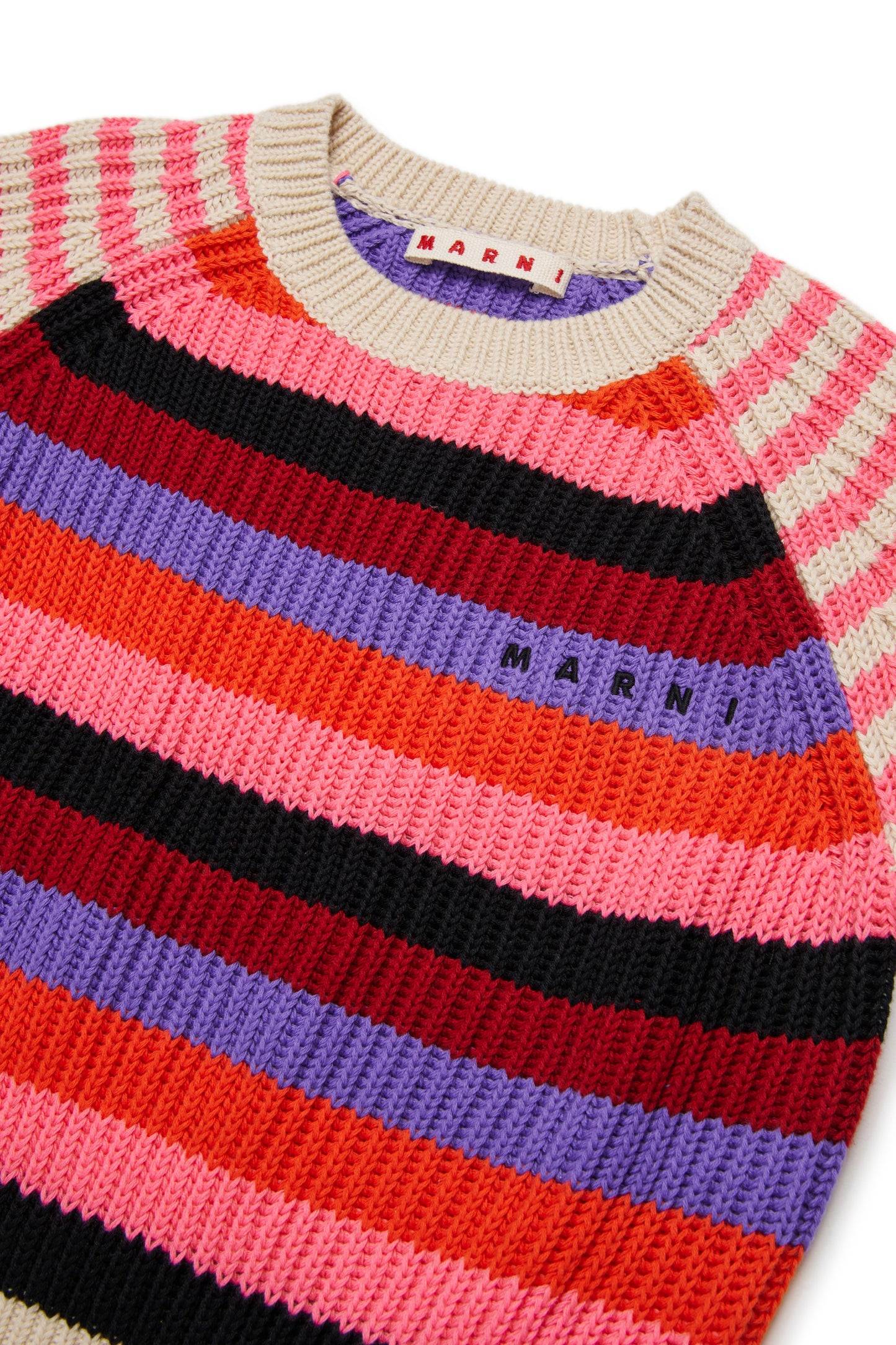 KNITTED STRIPED TOP