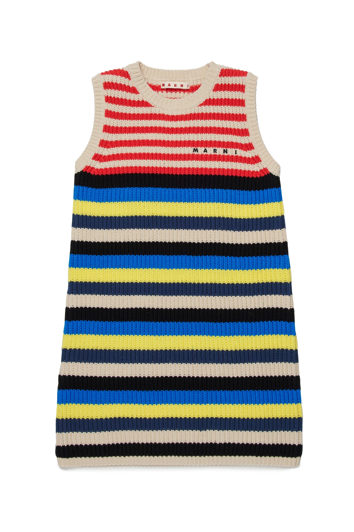 KNITTED STRIPES DRESS