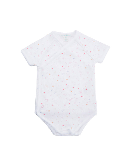 STARS & CROWN WRAP ONESIE