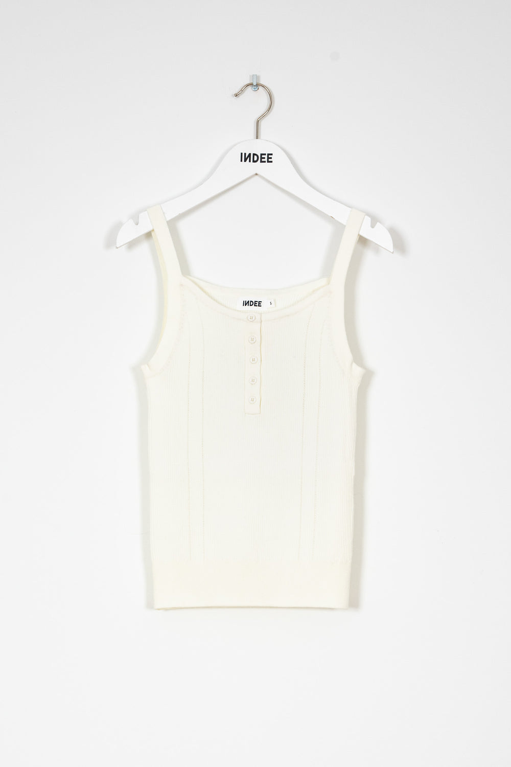KNITTED STRAP TOP