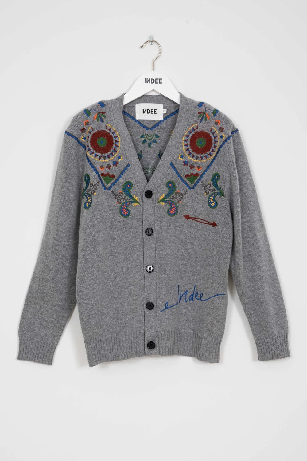EMBROIDERED CARDIGAN