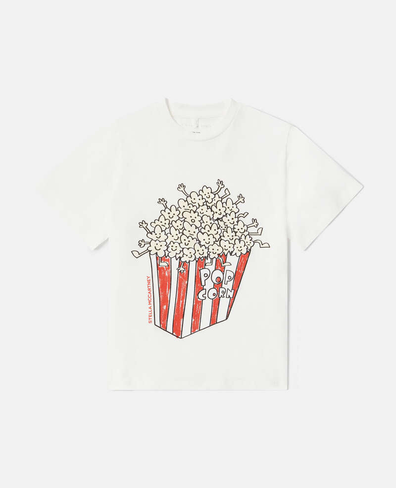 T-SHIRT WITH POPCORN