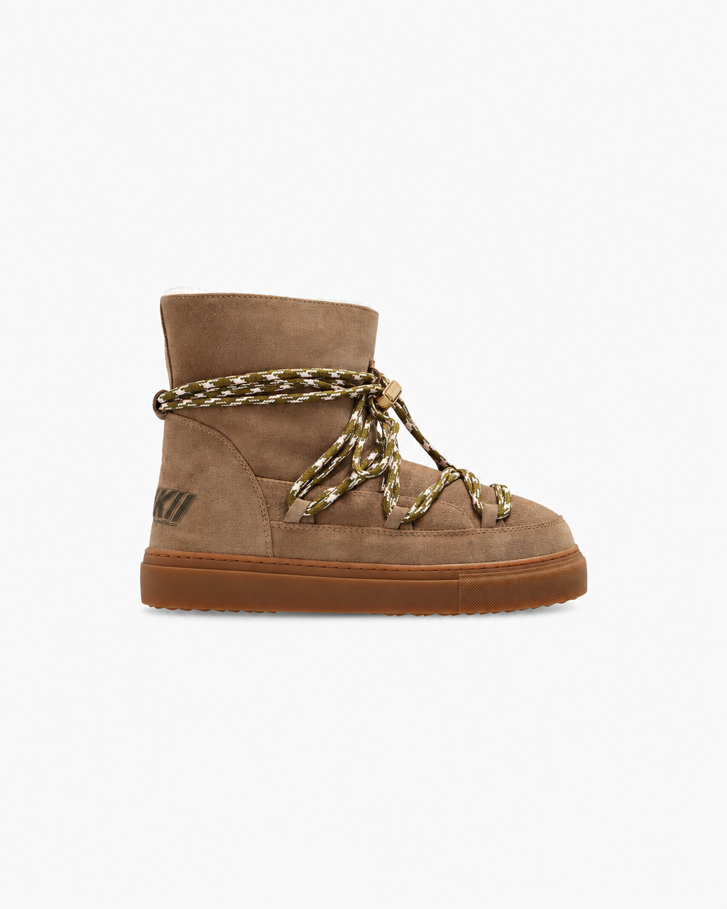 SUEDE DOUBLE TIE SNEAKER