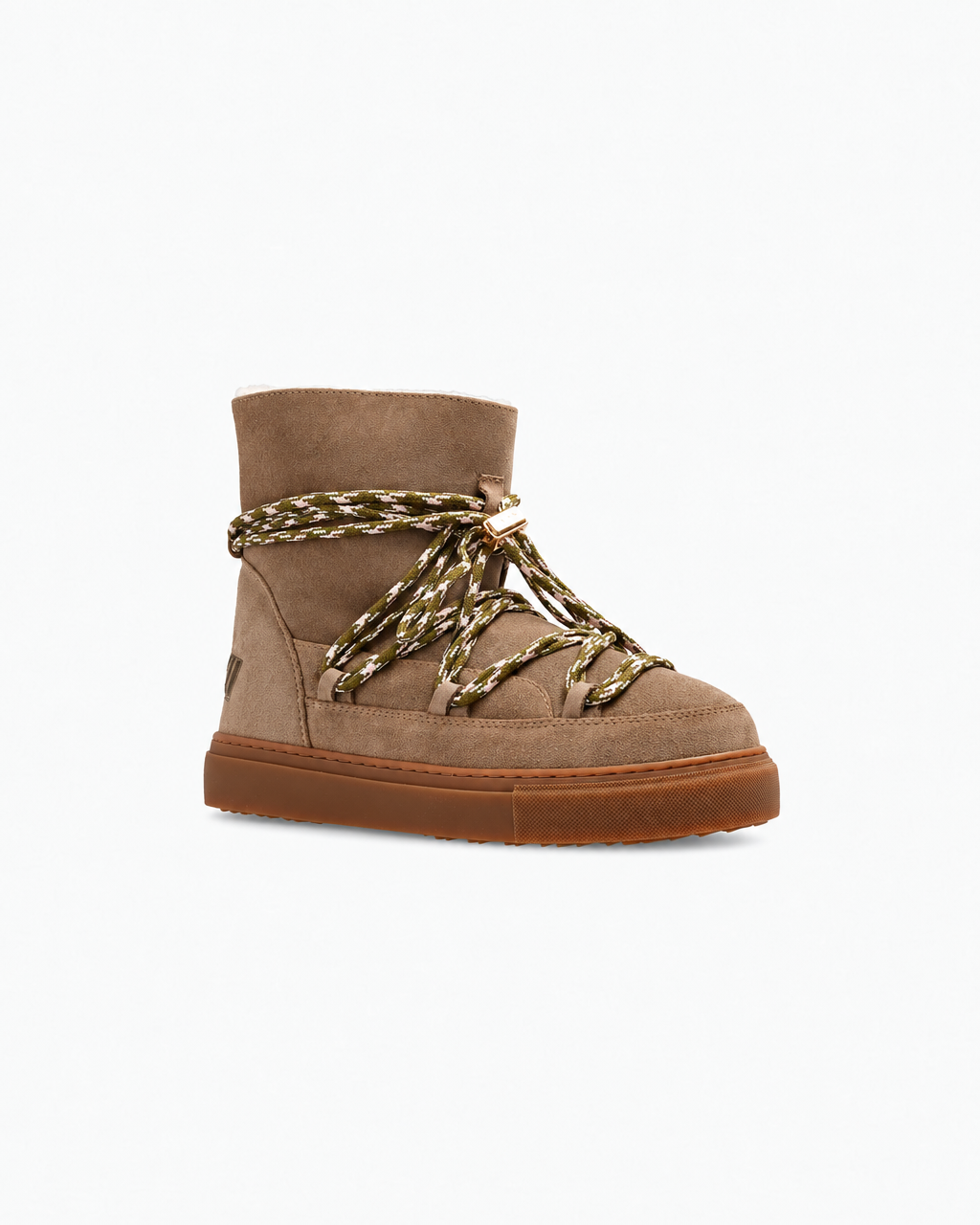 SUEDE DOUBLE TIE SNEAKER