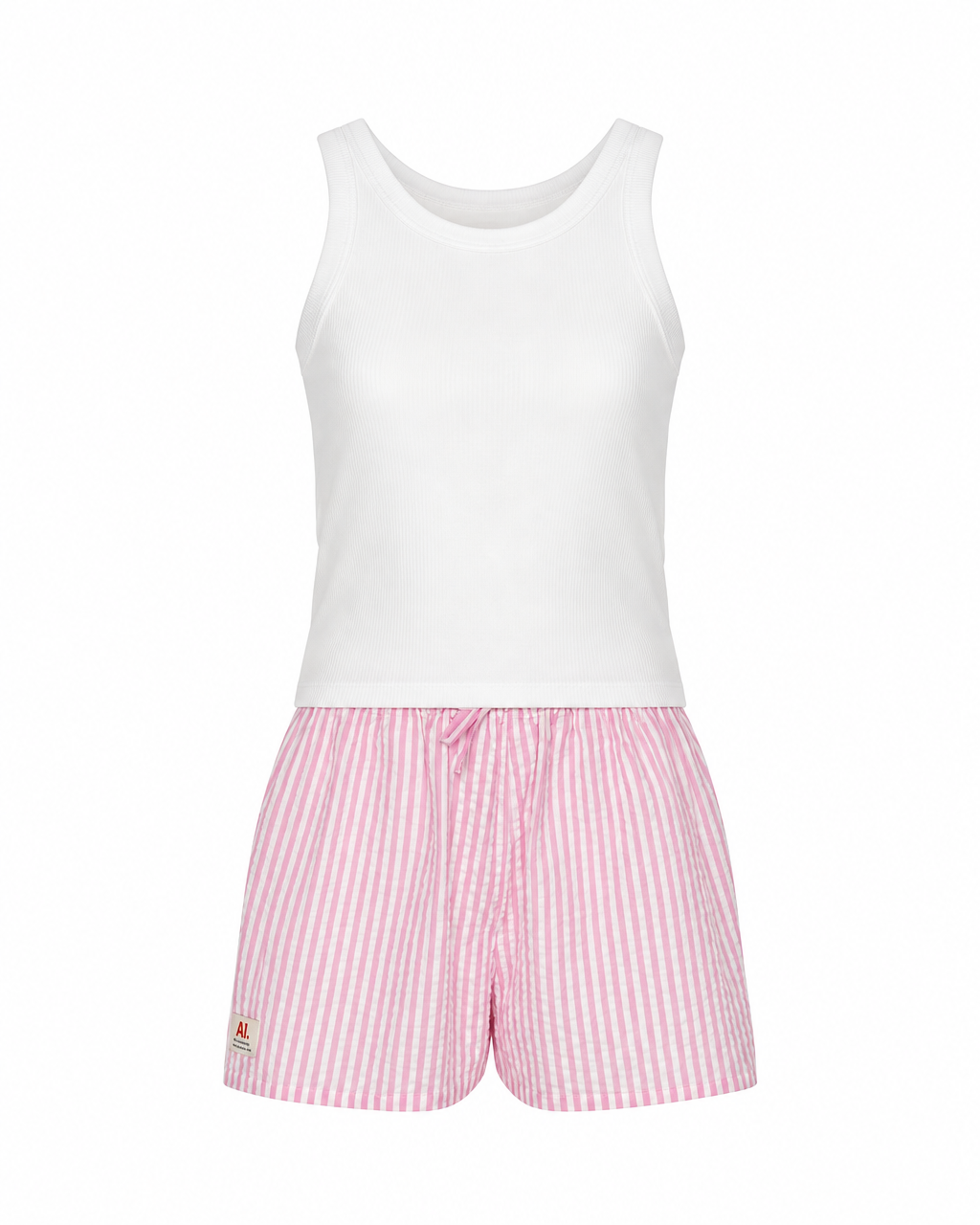 LA PAJAMA SHORT SET
