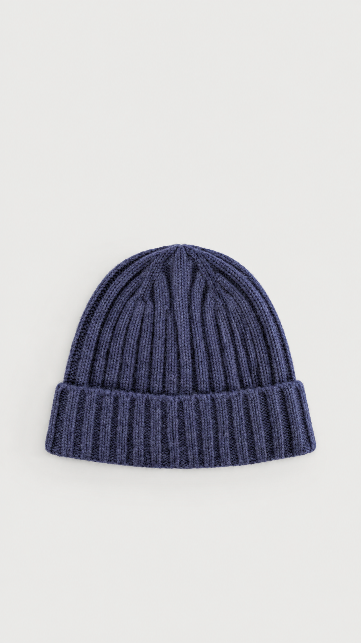 KNITTED CASHMERE BEANIE