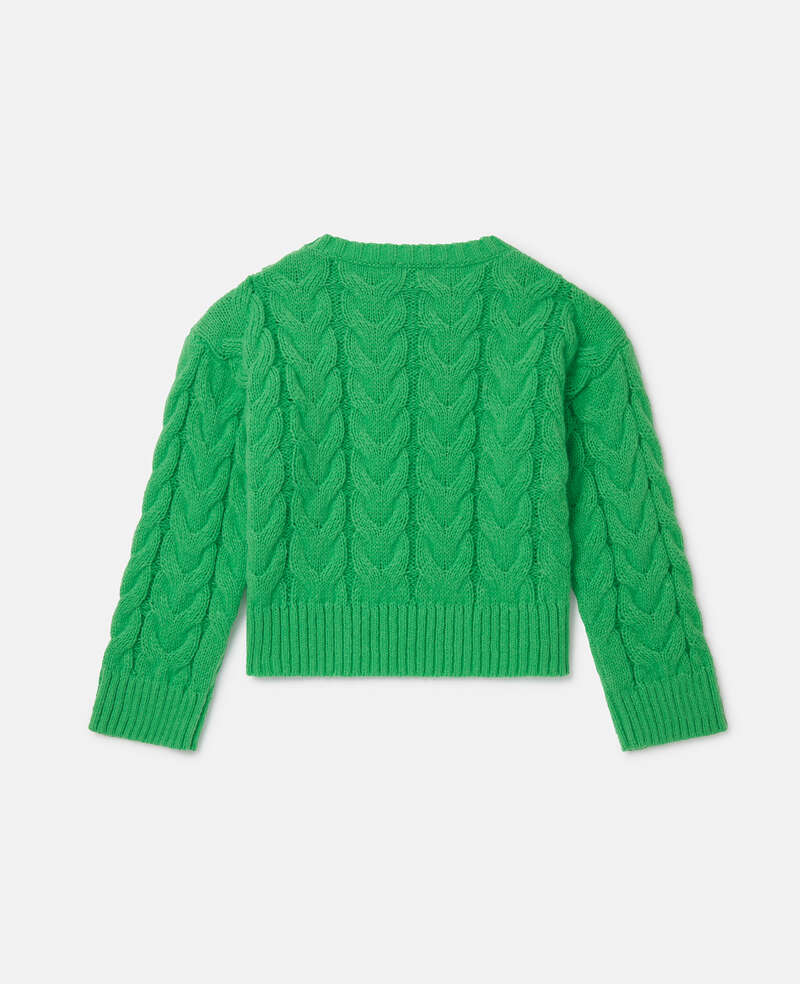 CABLE KNIT JERSEY