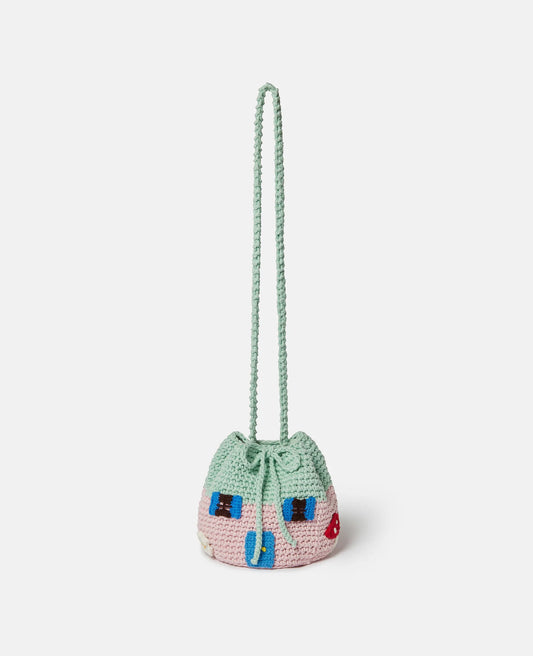 CROCHETED HOUSE BAG