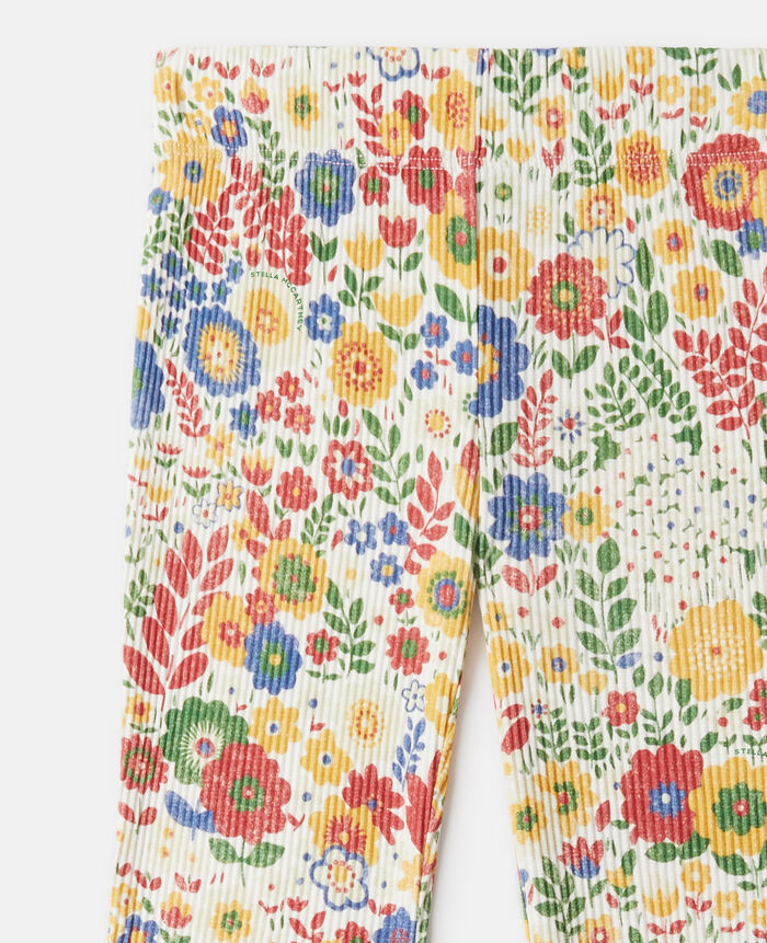 LEGGINGS WITH FLOWERS