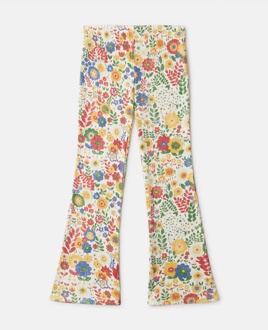 LEGGINGS WITH FLOWERS