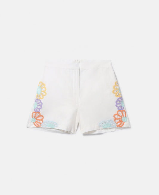 SHORTS WITH FLOWERS