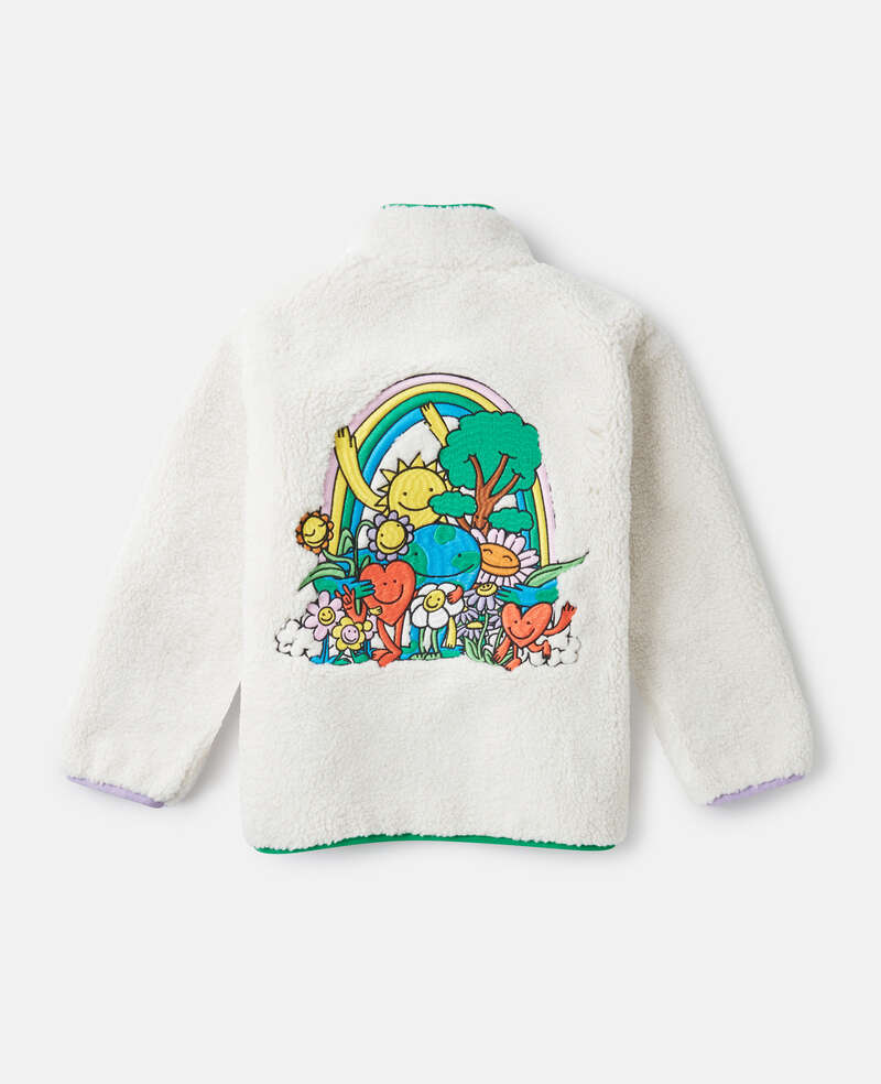 HAPPY FLOWERS FLEECE