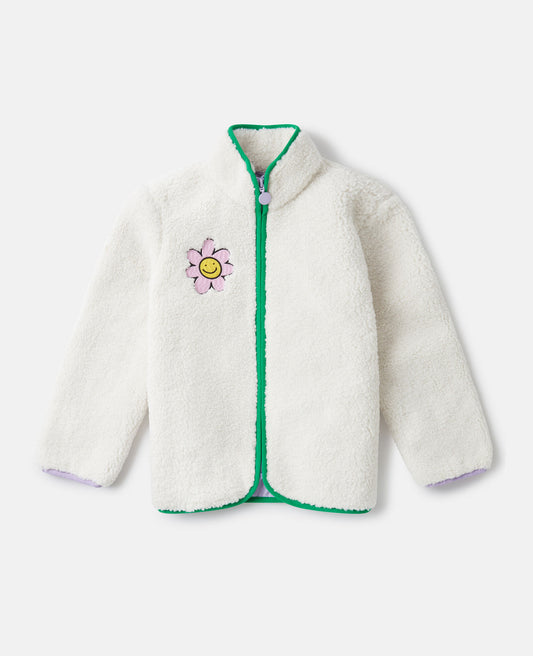 HAPPY FLOWERS FLEECE
