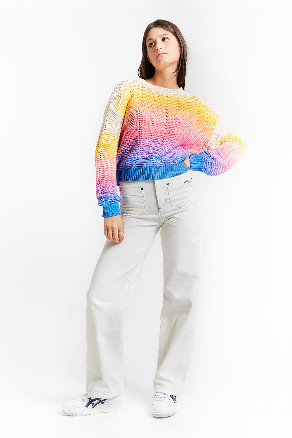 COTTON KNITTED SWEATER