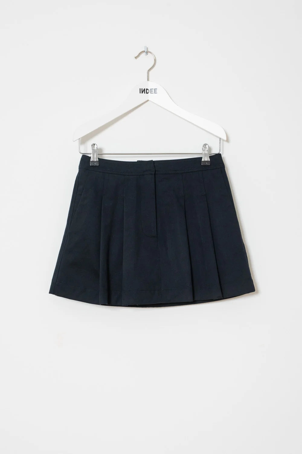 BRUSHED COTTON SHORT-SKIRT