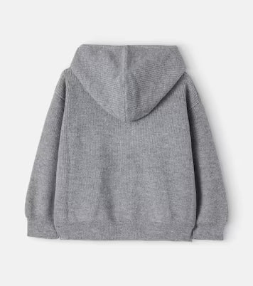 KNITTED HOODIE