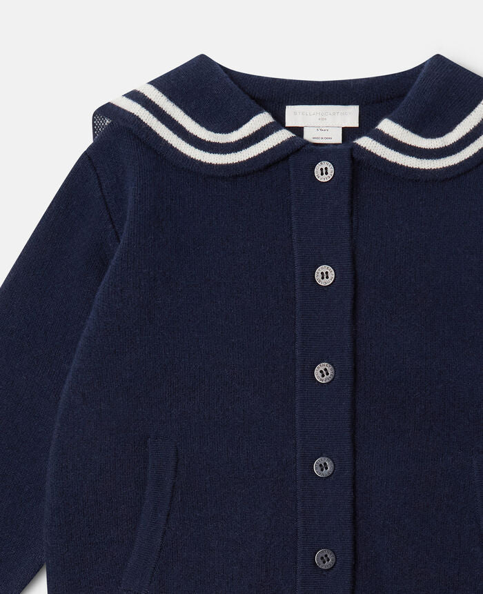 CARDIGAN WITH SAILOR COLLAR