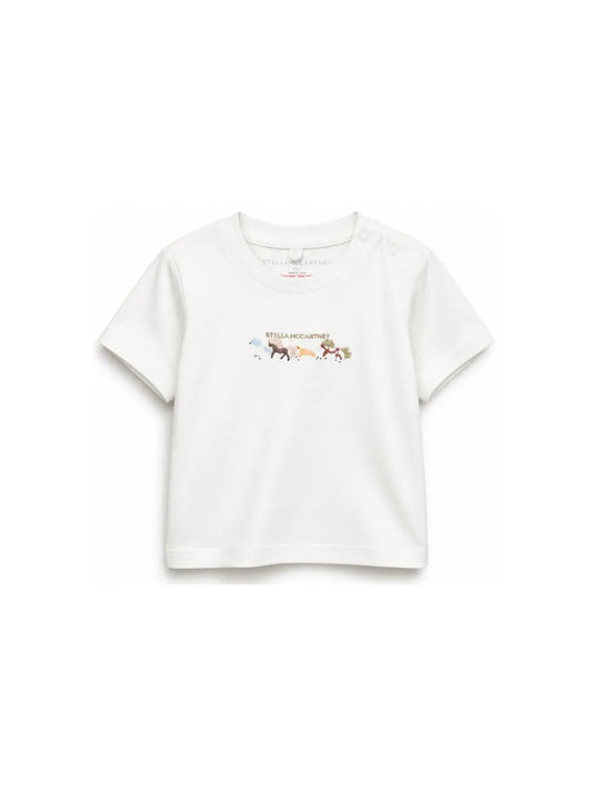 T-SHIRT WITH HORSES