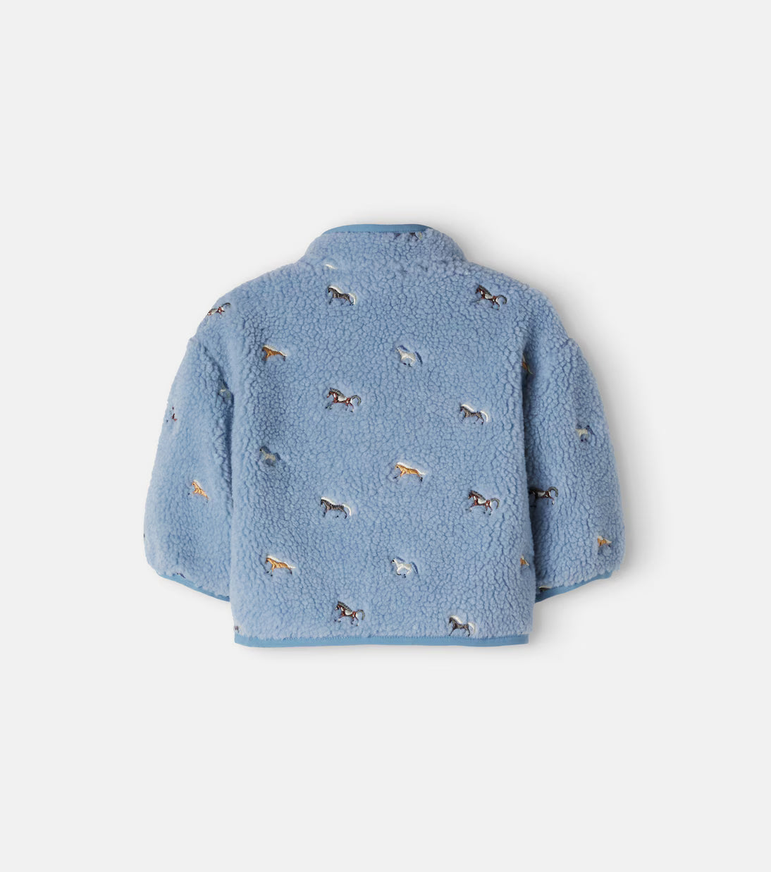 FLEECE JACKET WITH HORSES